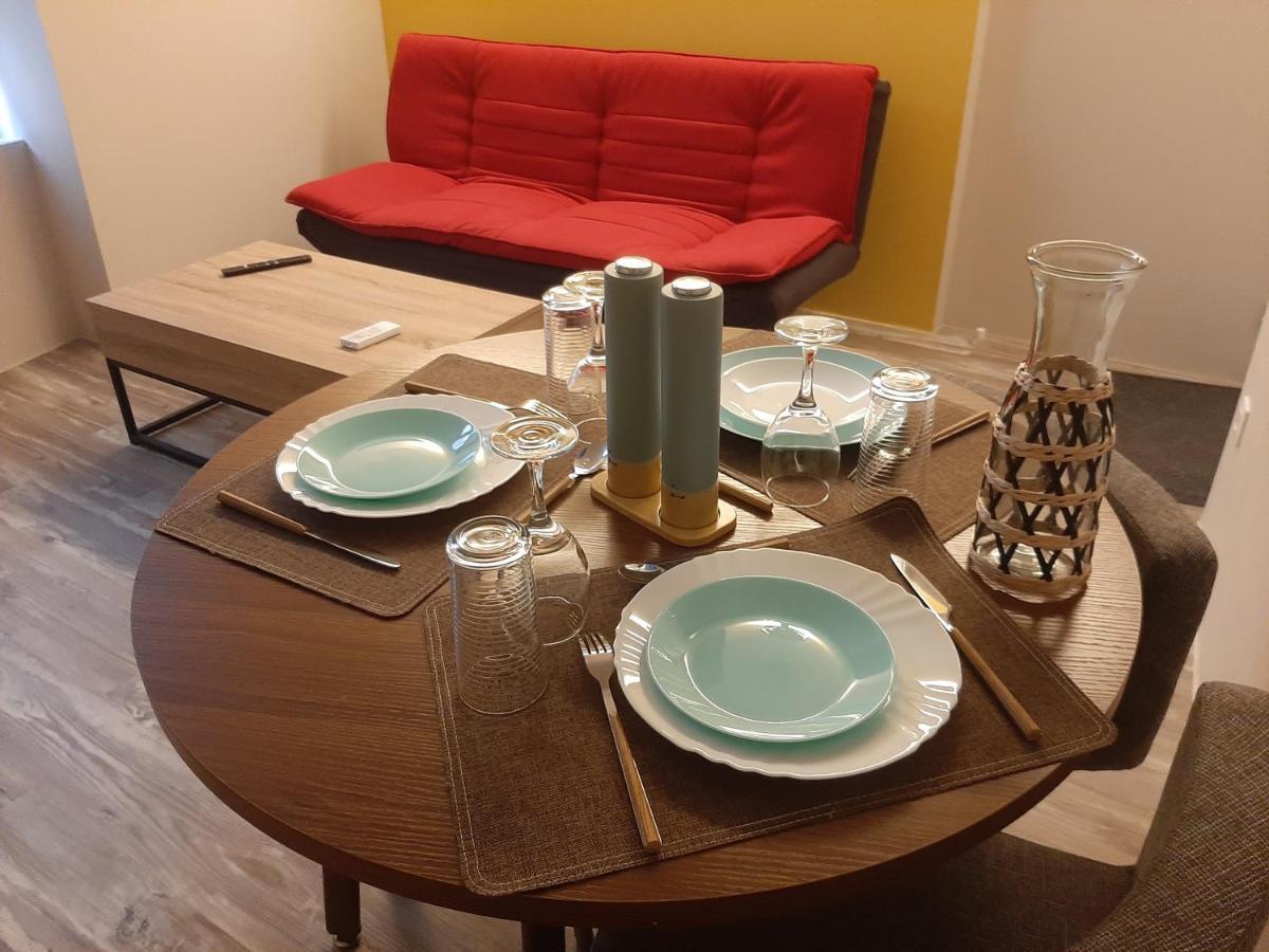 3 Apt T2 Cosy De 40 A 50 M2 Ideal Pour Un Deplacement Pro " Les Iris " Bourg-Saint-Andéol Exterior foto